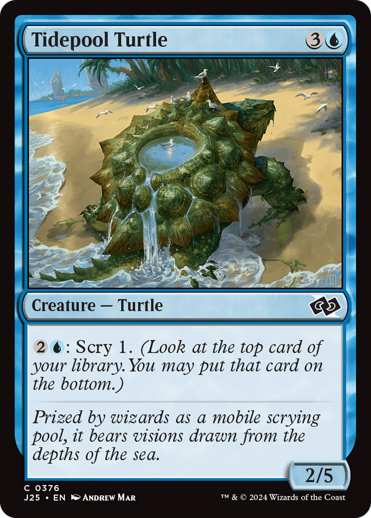 Tidepool Turtle [Foundations Jumpstart] | Cracking-Singles