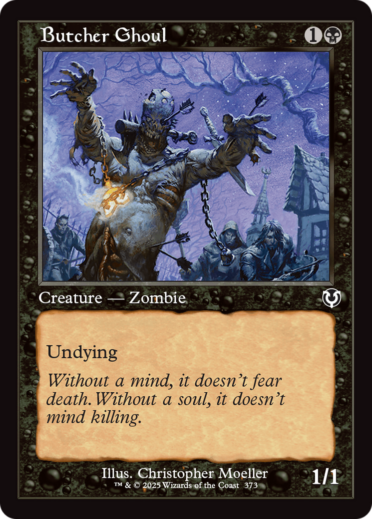 Butcher Ghoul (Retro Frame) [Innistrad Remastered] | Cracking-Singles