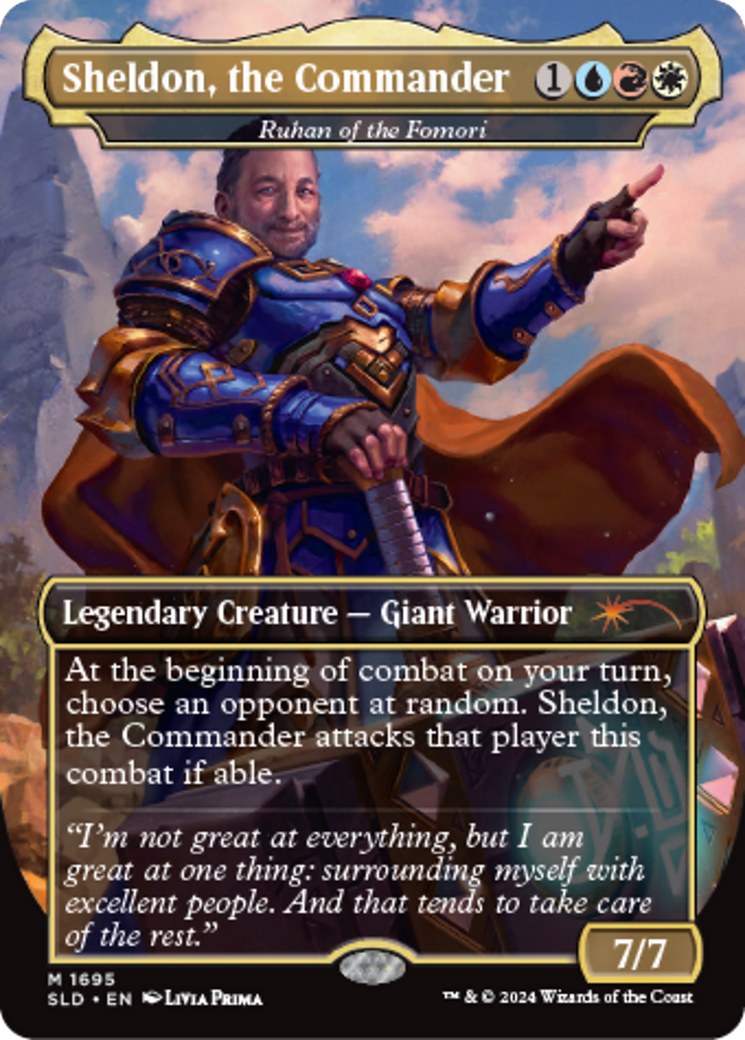 Ruhan of the Fomori - Sheldon, the Commander [Secret Lair: Sheldon's Spellbook] | Cracking-Singles