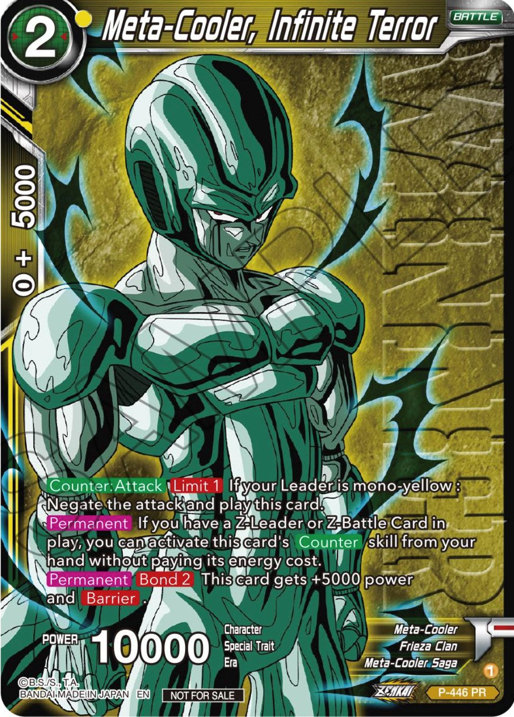 Meta-Cooler, Infinite Terror (Winner) (P-446) [Tournament Promotion Cards] | Cracking-Singles