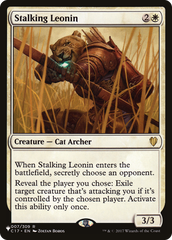 Stalking Leonin [The List] | Cracking-Singles