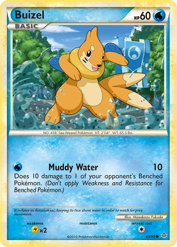 Buizel (45/95) [HeartGold & SoulSilver: Unleashed] | Cracking-Singles