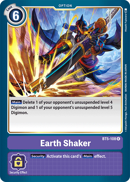 Earth Shaker [BT5-108] [Battle of Omni] | Cracking-Singles