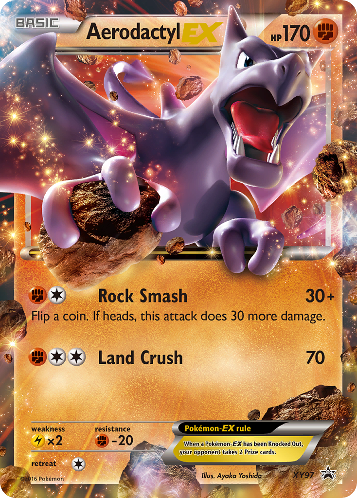 Aerodactyl EX (XY97) [XY: Black Star Promos] | Cracking-Singles