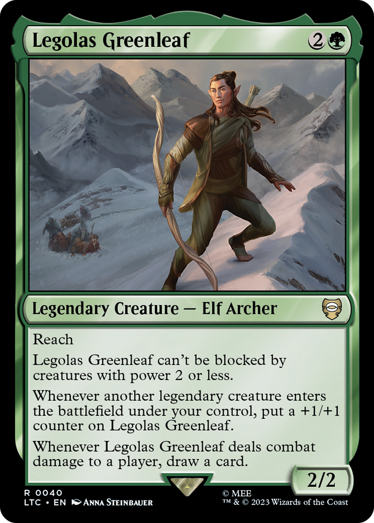 Legolas Greenleaf [The Lord of the Rings: Tales of Middle-Earth Commander] | Cracking-Singles