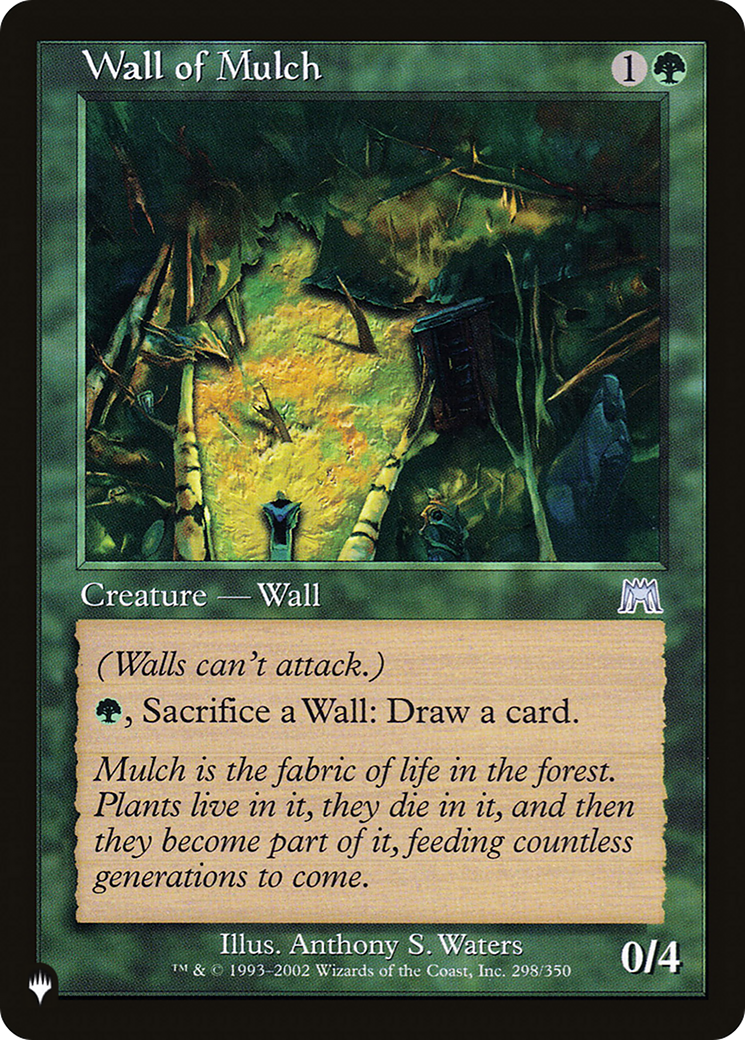 Wall of Mulch [The List] | Cracking-Singles