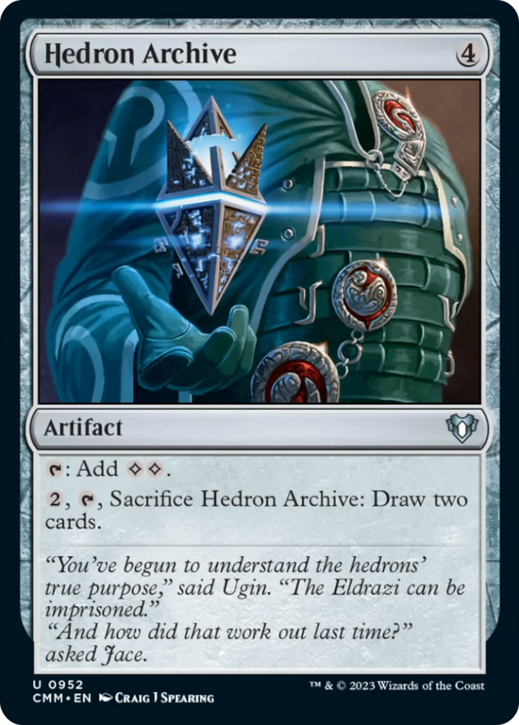 Hedron Archive [Commander Masters] | Cracking-Singles