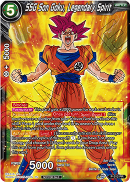 SSG Son Goku, Legendary Spirit (P-312) [Promotion Cards] | Cracking-Singles