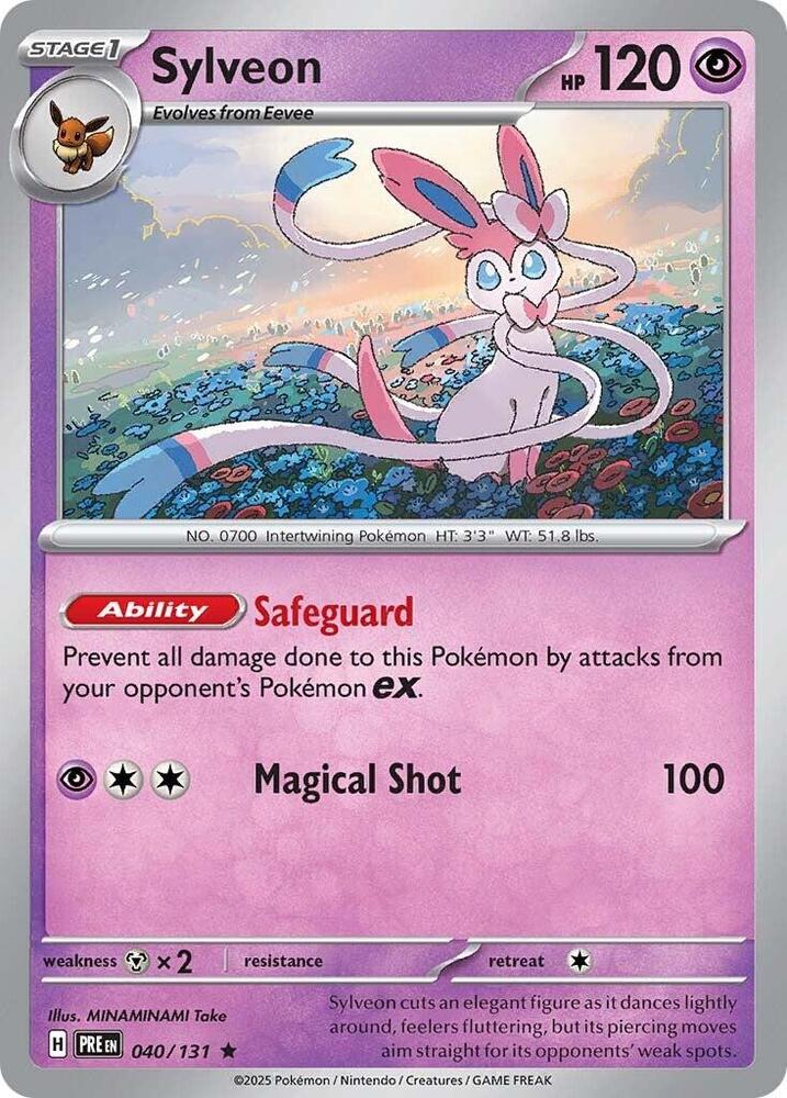 Sylveon (040/131) [Scarlet & Violet: Prismatic Evolutions] | Cracking-Singles