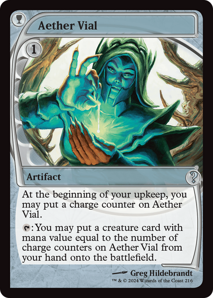 Aether Vial (Future Sight) [Mystery Booster 2] | Cracking-Singles