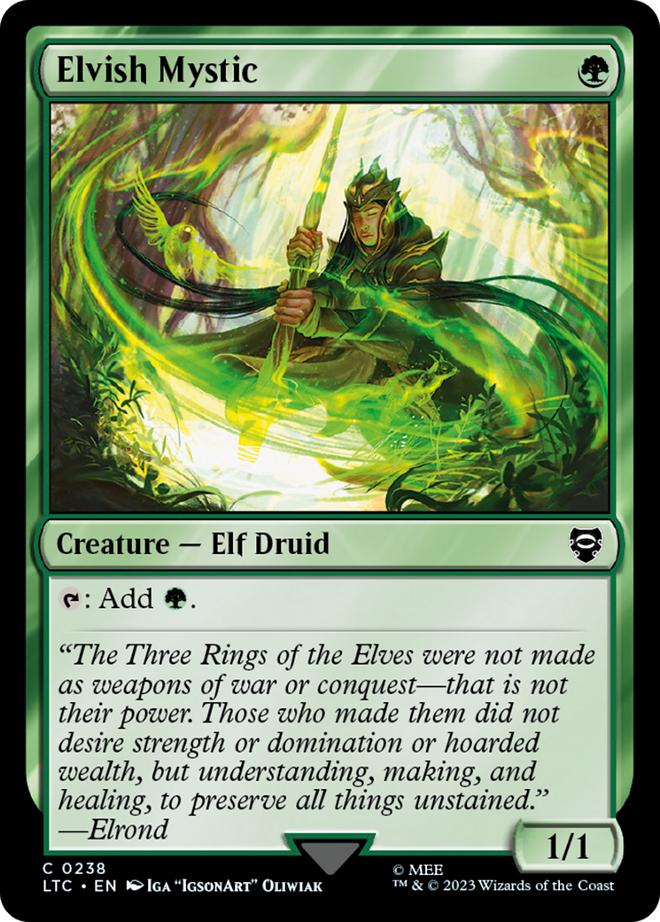 Elvish Mystic [The Lord of the Rings: Tales of Middle-Earth Commander] | Cracking-Singles