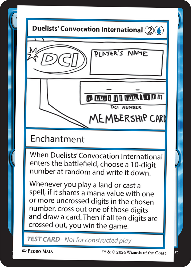 Duelists' Convocation International [Mystery Booster 2 Playtest Cards] | Cracking-Singles