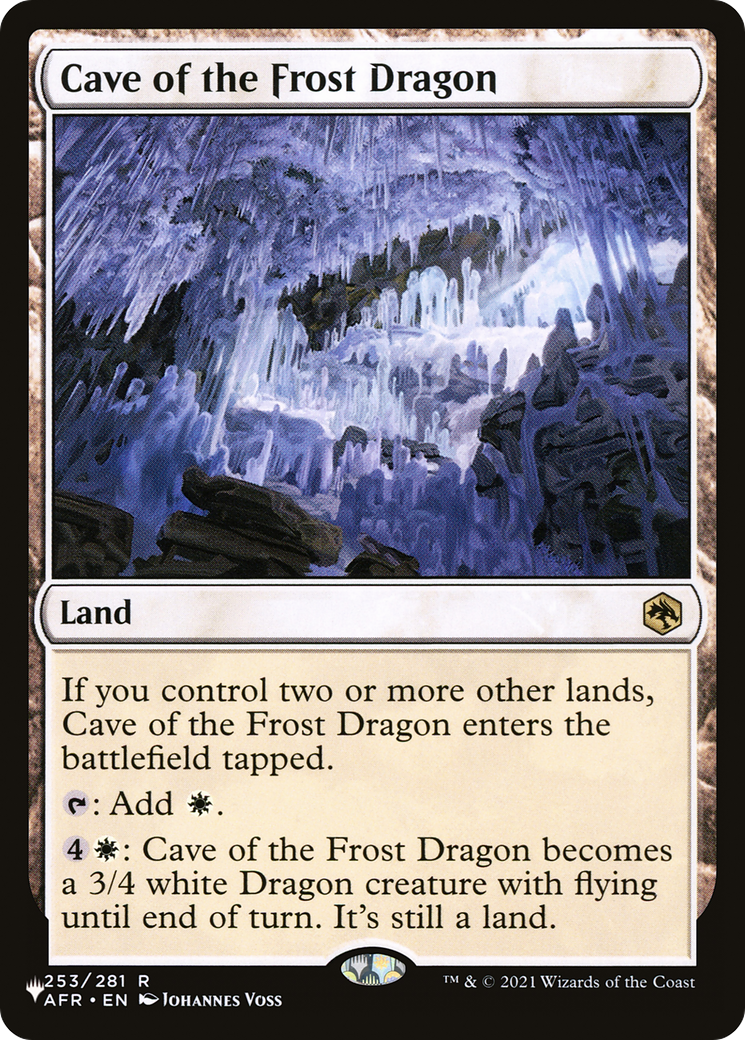 Cave of the Frost Dragon [The List] | Cracking-Singles