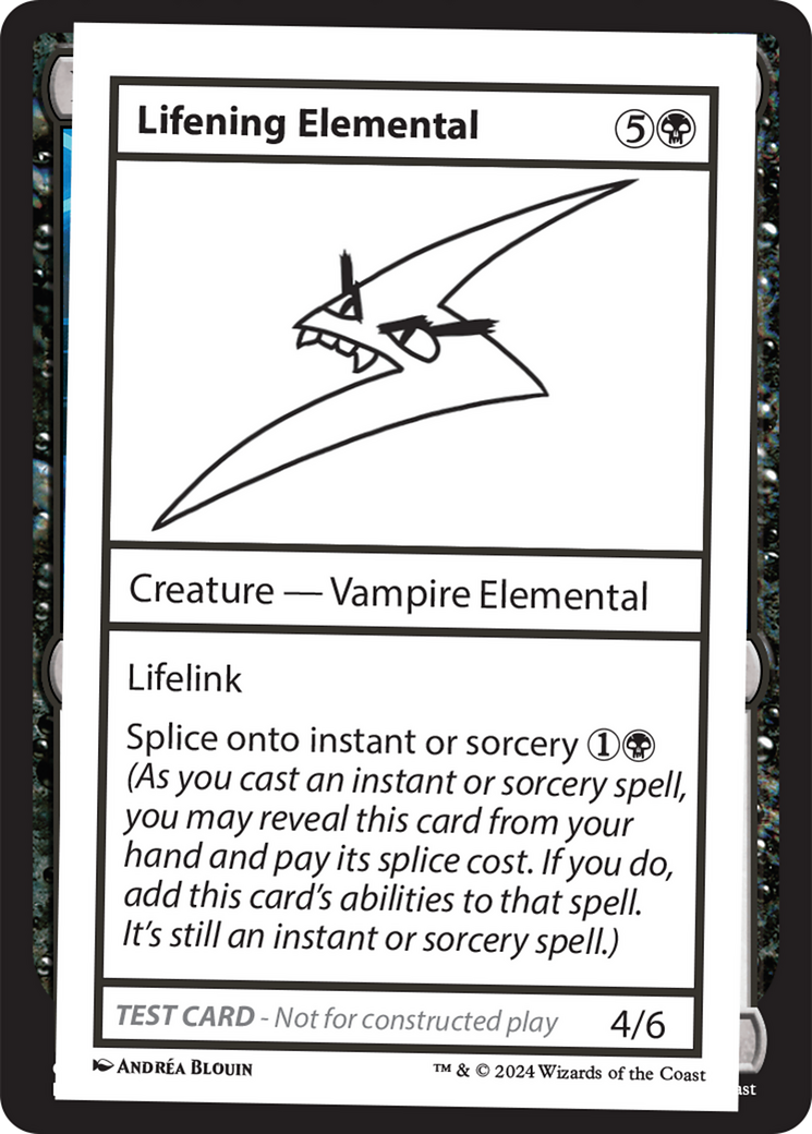 Lifening Elemental [Mystery Booster 2 Playtest Cards] | Cracking-Singles