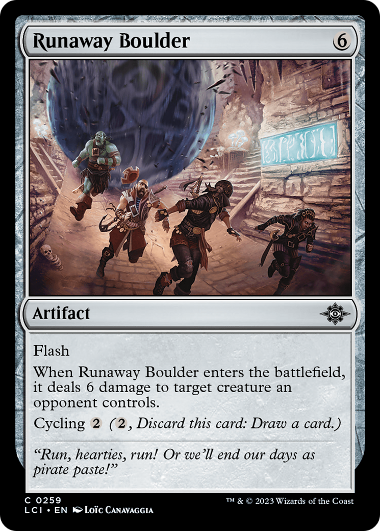 Runaway Boulder [The Lost Caverns of Ixalan] | Cracking-Singles