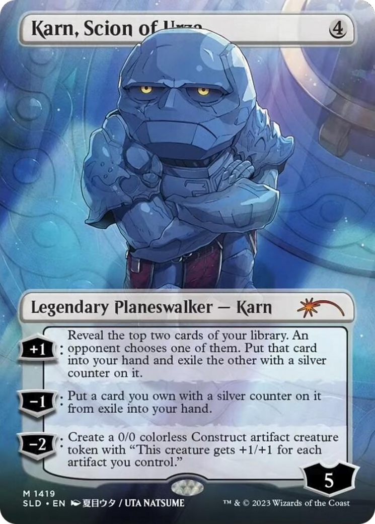 Karn, Scion of Urza (Rainbow Foil) [Secret Lair Drop Series] | Cracking-Singles