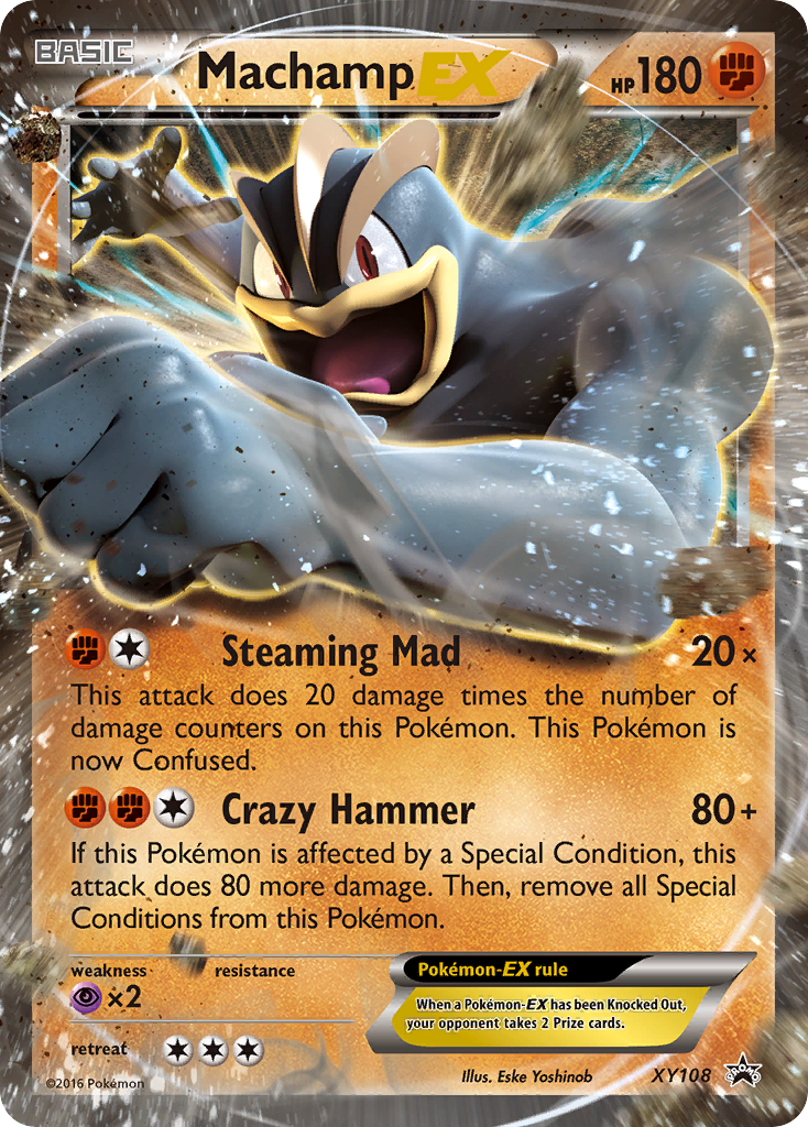 Machamp EX (XY108) [XY: Black Star Promos] | Cracking-Singles