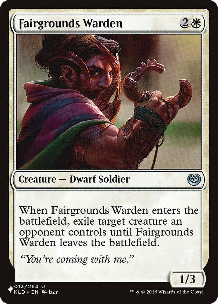 Fairgrounds Warden [The List] | Cracking-Singles