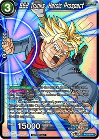 SS2 Trunks, Heroic Prospect (Alternate Art) (P-219) [Promotion Cards] | Cracking-Singles