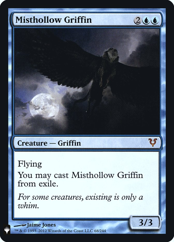 Misthollow Griffin [Mystery Booster] | Cracking-Singles