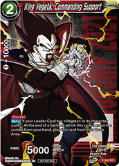 King Vegeta, Commanding Support (Gold Stamped) (P-355) [Tournament Promotion Cards] | Cracking-Singles