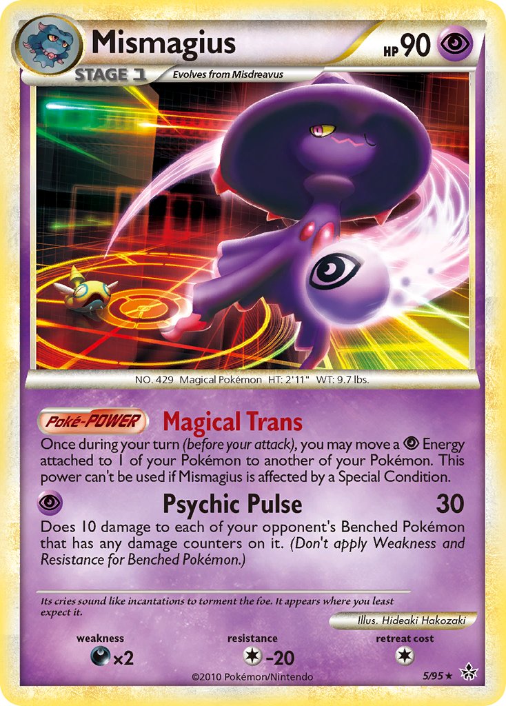 Mismagius (5/95) (Theme Deck Exclusive) [HeartGold & SoulSilver: Unleashed] | Cracking-Singles