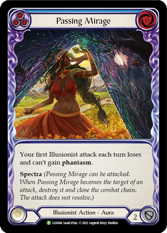 Passing Mirage [LGS094] (Promo)  Cold Foil | Cracking-Singles