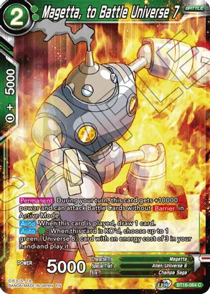 Magetta, to Battle Universe 7 (BT16-064) [Realm of the Gods] | Cracking-Singles