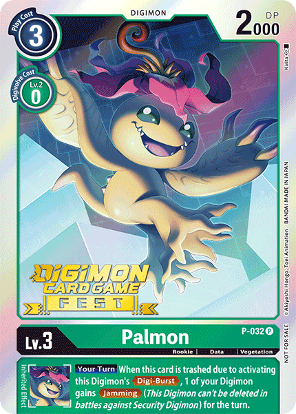 Palmon [P-032] (Digimon Card Game Fest 2022) [Promotional Cards] | Cracking-Singles