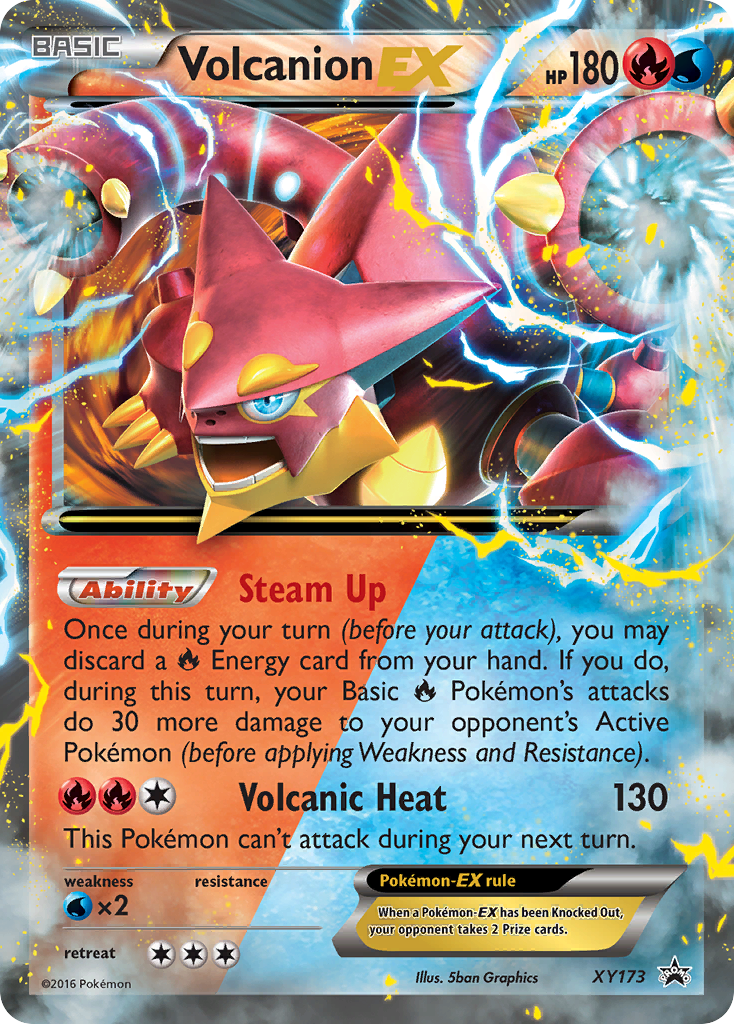 Volcanion EX (XY173) [XY: Black Star Promos] | Cracking-Singles