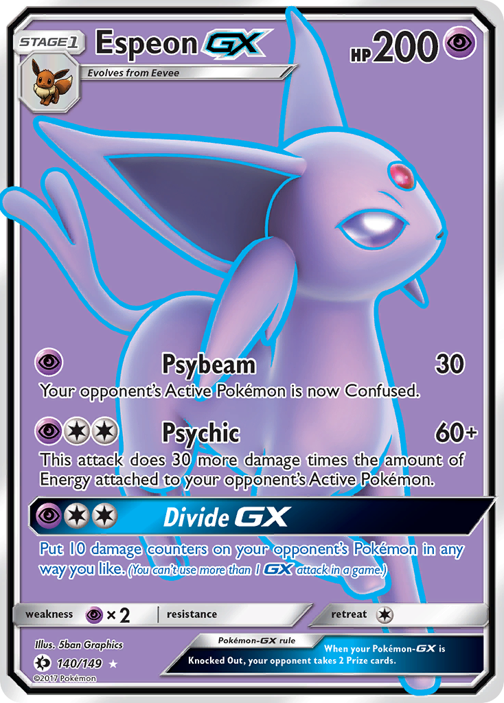 Espeon GX (140/149) [Sun & Moon: Base Set] | Cracking-Singles