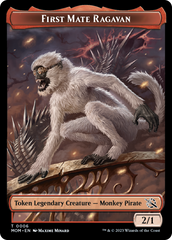 First Mate Ragavan // Phyrexian Saproling Double-Sided Token [March of the Machine Tokens] | Cracking-Singles