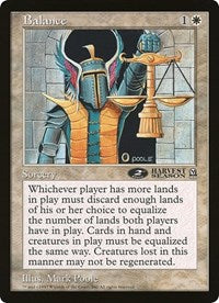 Balance (Oversized) [Oversize Cards] | Cracking-Singles