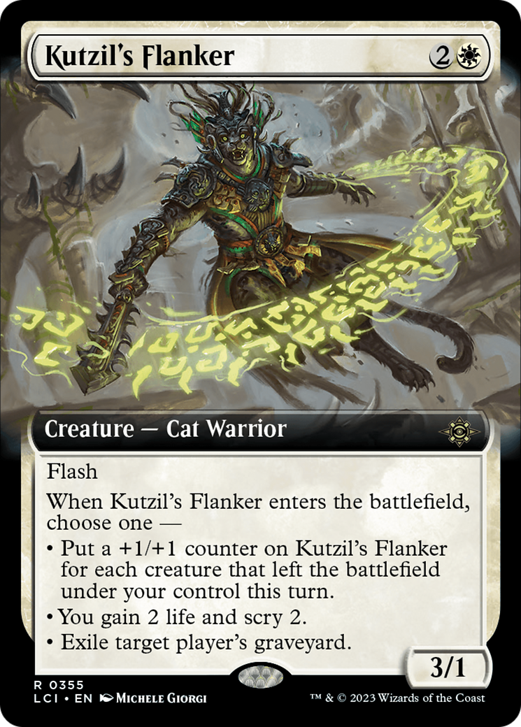 Kutzil's Flanker (Extended Art) [The Lost Caverns of Ixalan] | Cracking-Singles