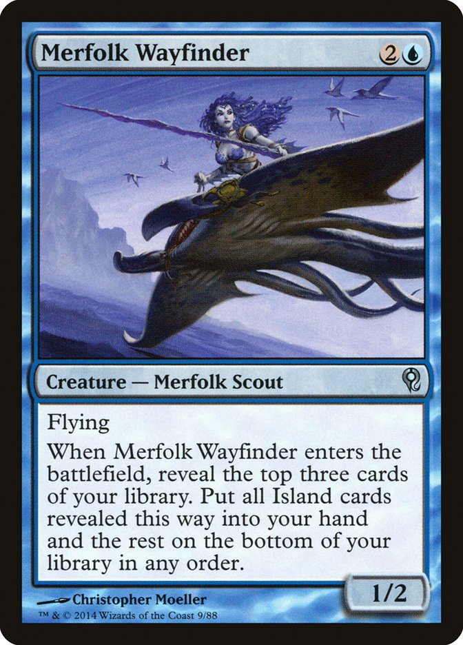 Merfolk Wayfinder [Duel Decks: Jace vs. Vraska] | Cracking-Singles