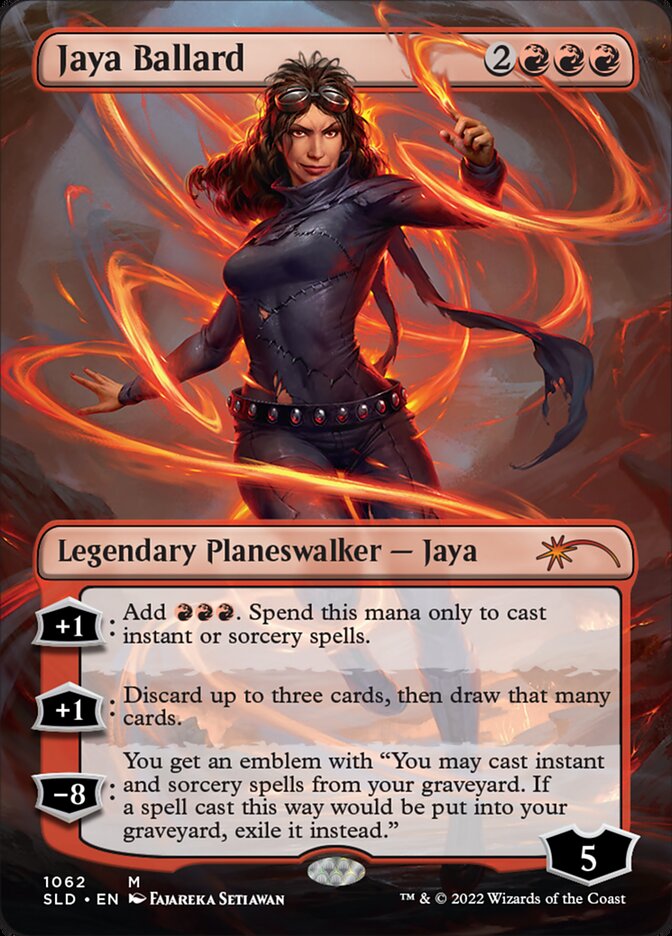 Jaya Ballard (Borderless) [Secret Lair Drop Series] | Cracking-Singles