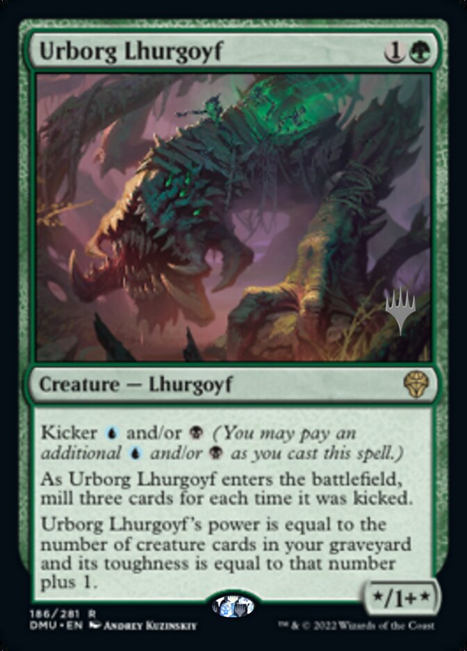 Urborg Lhurgoyf (Promo Pack) [Dominaria United Promos] | Cracking-Singles