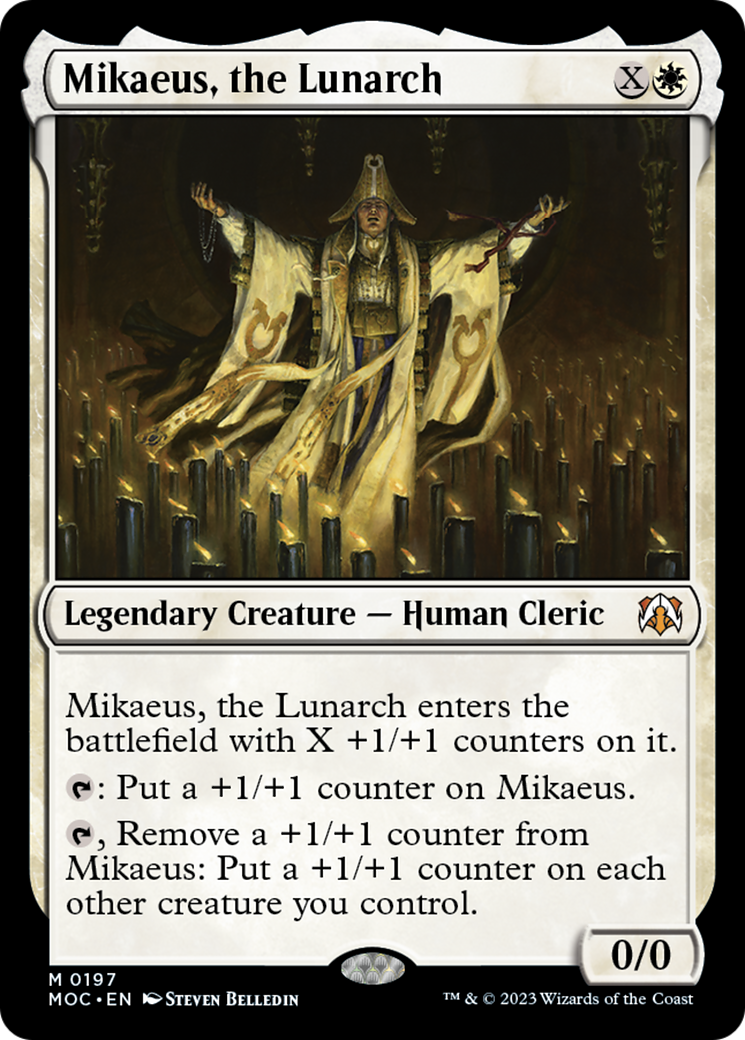 Mikaeus, the Lunarch [March of the Machine Commander] | Cracking-Singles