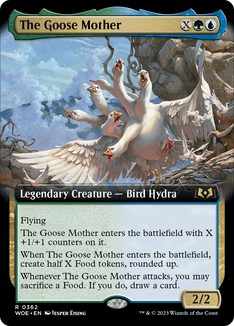 The Goose Mother (Extended Art) [Wilds of Eldraine] | Cracking-Singles