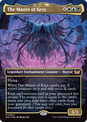 The Master of Keys (Borderless) [Duskmourn: House of Horror Commander] | Cracking-Singles