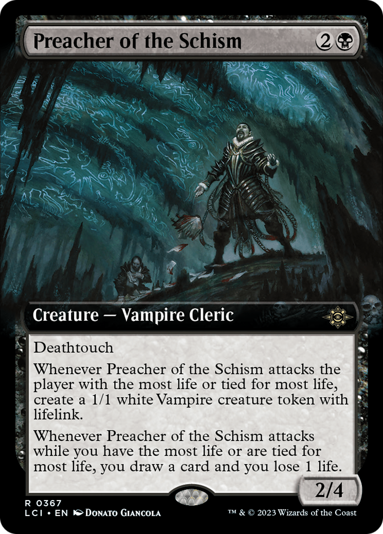 Preacher of the Schism (Extended Art) [The Lost Caverns of Ixalan] | Cracking-Singles