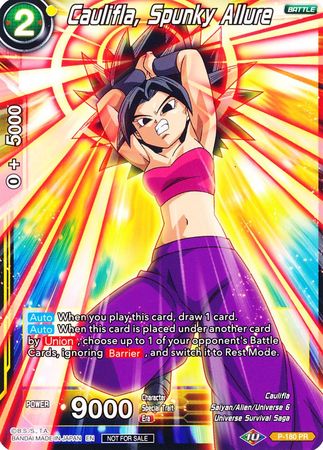 Caulifla, Spunky Allure (P-180) [Promotion Cards] | Cracking-Singles