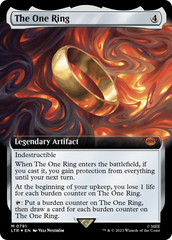 The One Ring (Extended Art) (Surge Foil) [The Lord of the Rings: Tales of Middle-Earth] | Cracking-Singles