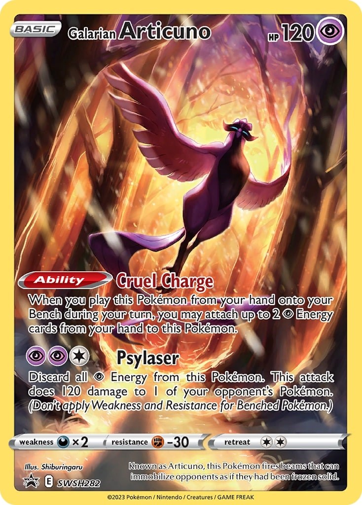 Galarian Articuno (SWSH282) [Sword & Shield: Black Star Promos] | Cracking-Singles