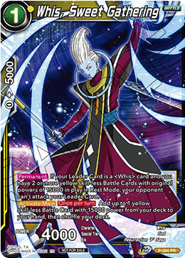 Whis, Sweet Gathering (P-324) [Tournament Promotion Cards] | Cracking-Singles