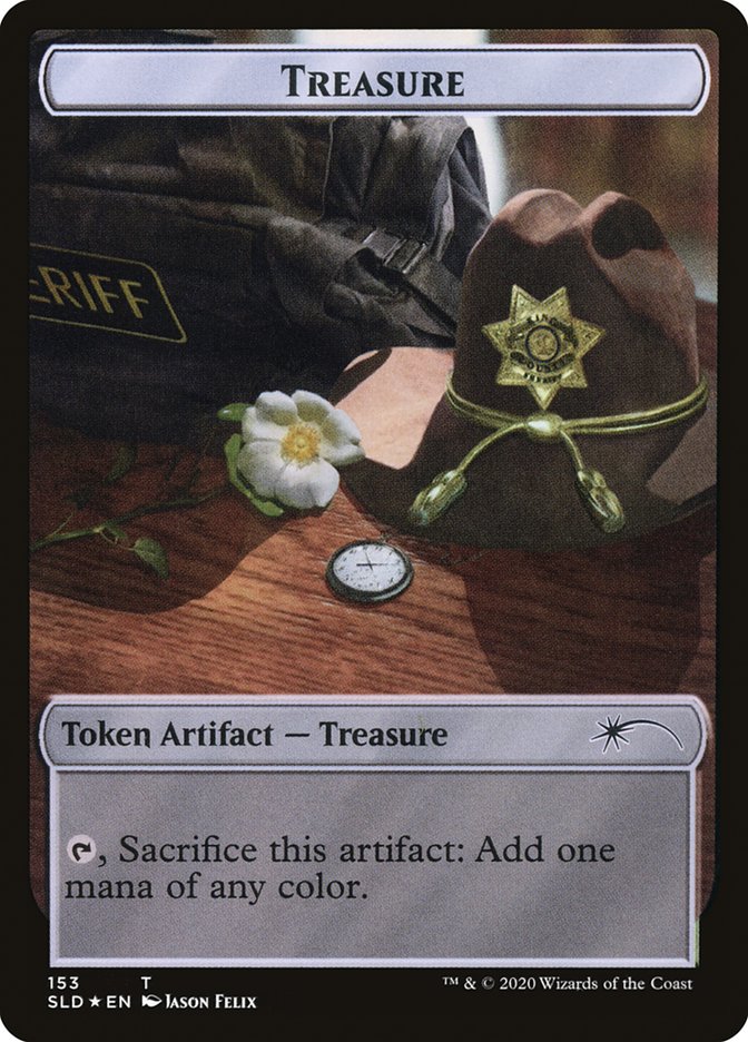 Walker (152) // Treasure Double-Sided Token [Secret Lair Drop Series] | Cracking-Singles