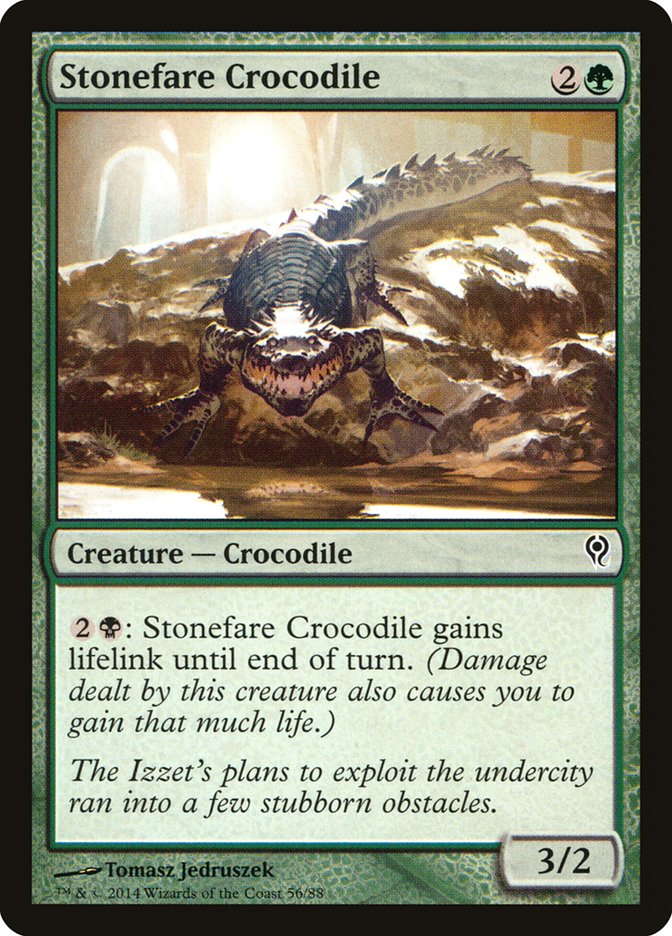 Stonefare Crocodile [Duel Decks: Jace vs. Vraska] | Cracking-Singles