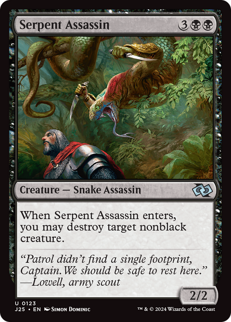 Serpent Assassin [Foundations Jumpstart] | Cracking-Singles