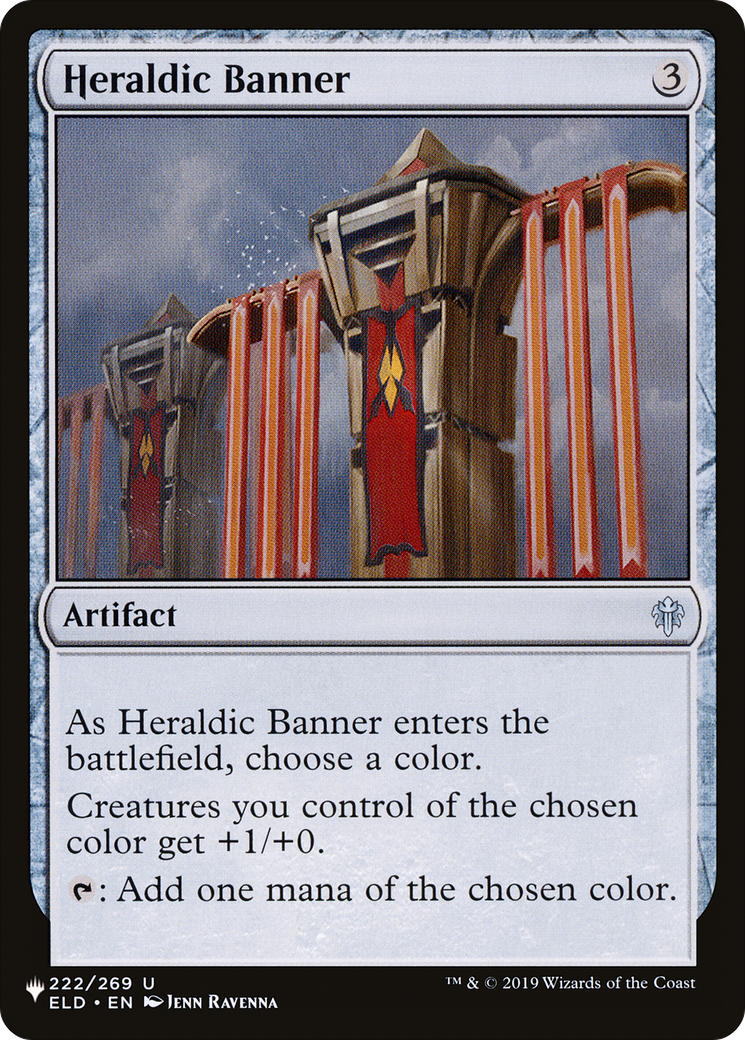 Heraldic Banner [The List] | Cracking-Singles