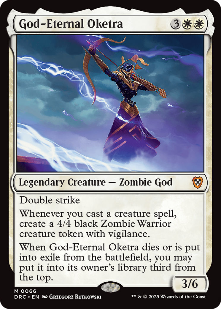 God-Eternal Oketra [Aetherdrift Commander] | Cracking-Singles